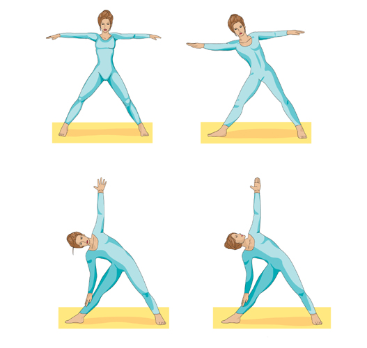 Triangle Pose